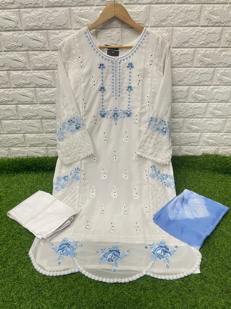 Naimat Fashion Studio 1031 New Exclusive Wear Georgette Ready Made Collection
